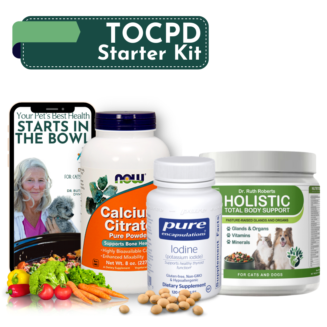 The Complete CrockPET Diet Starter Kit - Holistic Natural Cat & Dog Food With Iodine