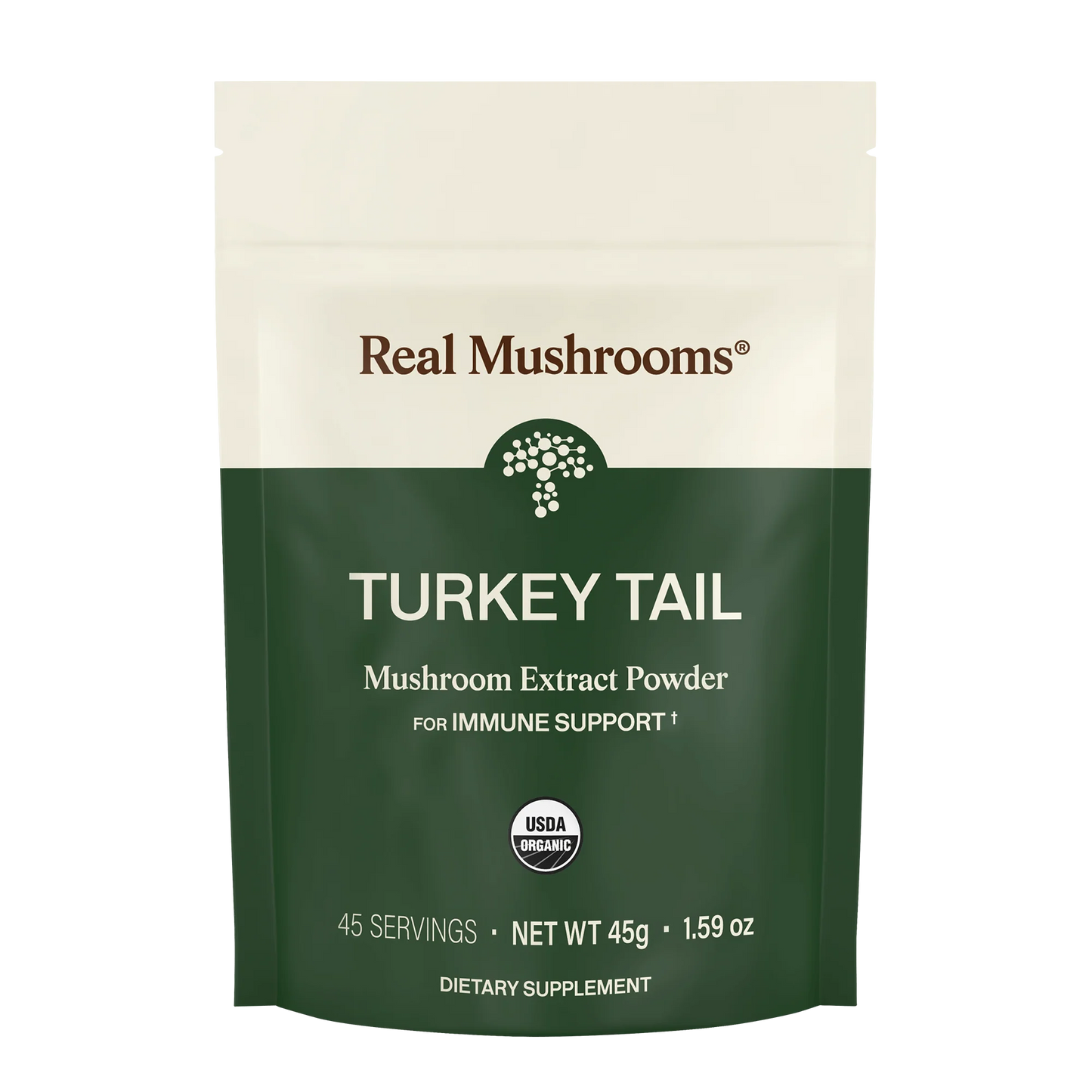 Organic Turkey Tail Mushroom Powder for Pets (45 g)