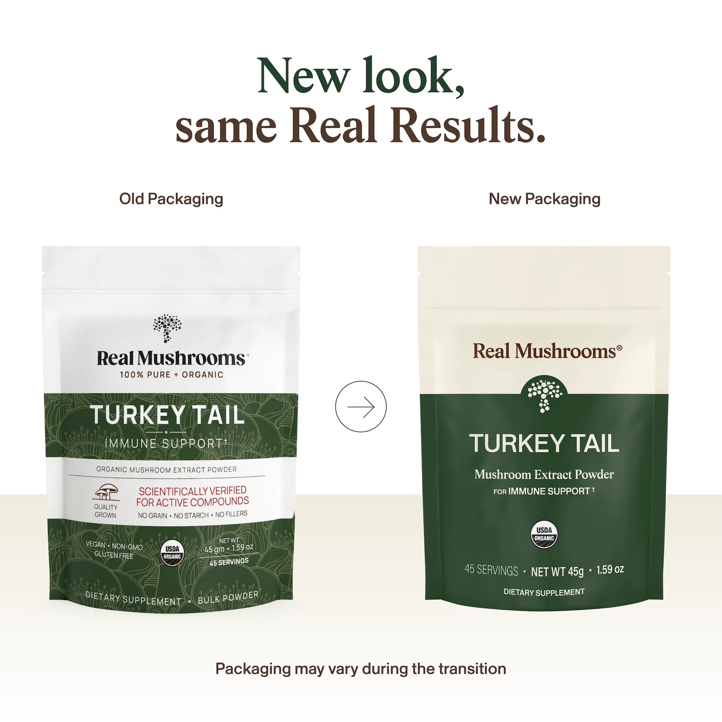 Organic Turkey Tail Mushroom Powder for Pets (45 g)