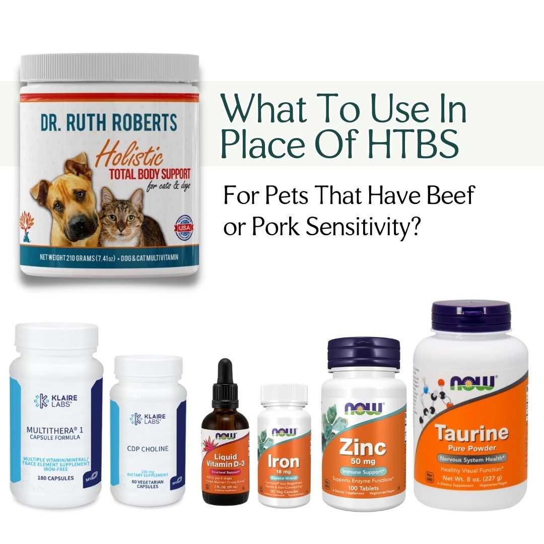 Multivitamins for Dogs and Cats with Beef or Pork Sensitivities