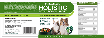 Holistic Total Body Support – Glandular Supplement