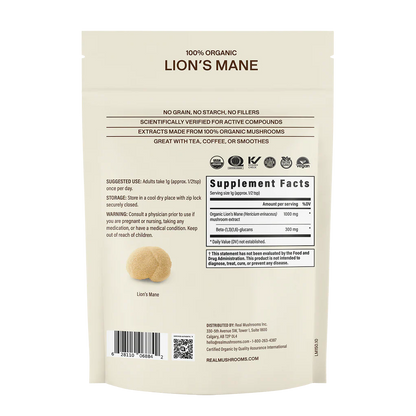 Organic Lion’s Mane Mushroom Powder for Pets