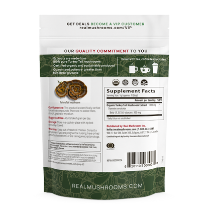 Organic Turkey Tail Mushroom Powder for Pets (45 g)