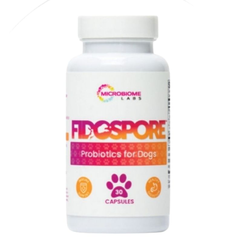 Fidospore by MicroBiome Labs - Digestive Probiotic for Pets