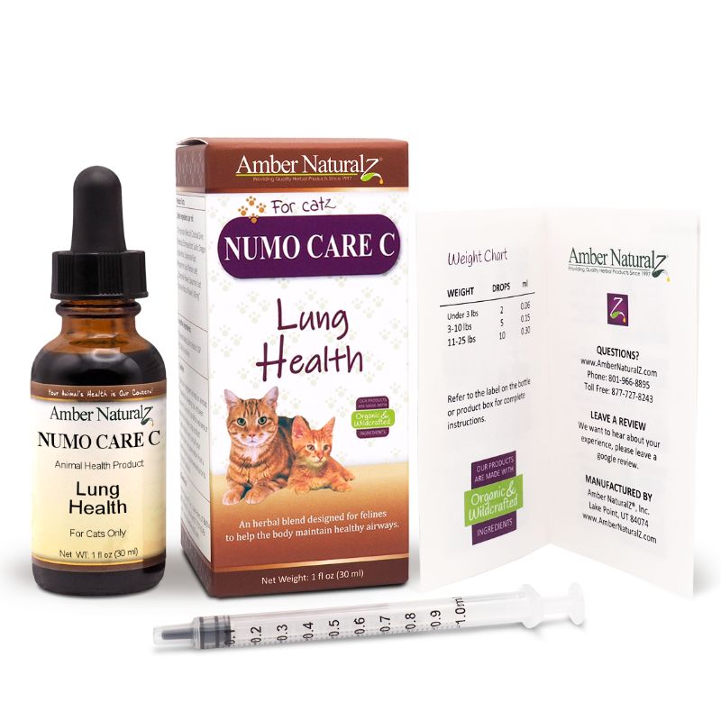 NUMO CARE C | Breathe Easy for Cats - Lung Health