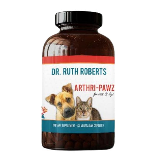 Arthri-Pawz Best Joint Supplement for Dogs and Cats 120 Capsules Bottle