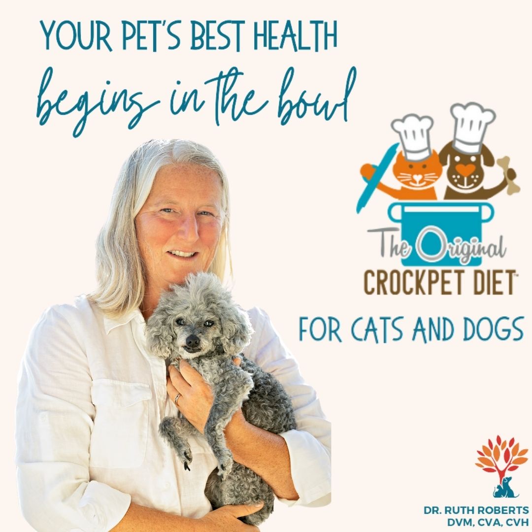 The Original Crockpet Diet Ebook Cover - Homecook Pet Food by Dr. Ruth Roberts