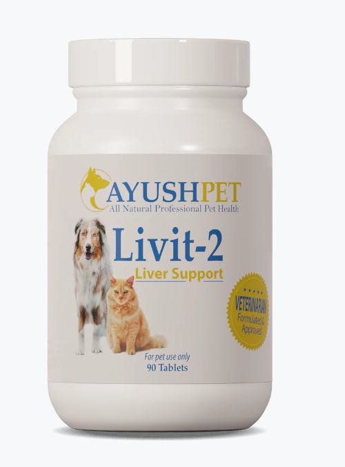 Pet Livit2 Herbs for Liver Support 90 Caplets
