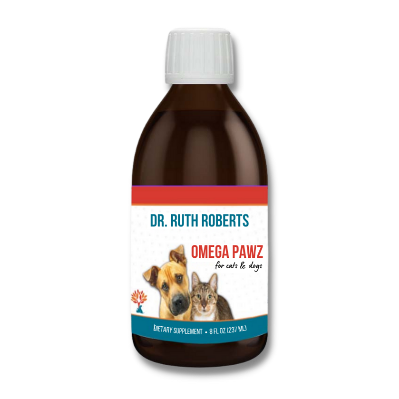 Dr Ruth Roberts Omega Pawz  Bottle 8 FL oz (237 ml) - Liquid Fish Oil