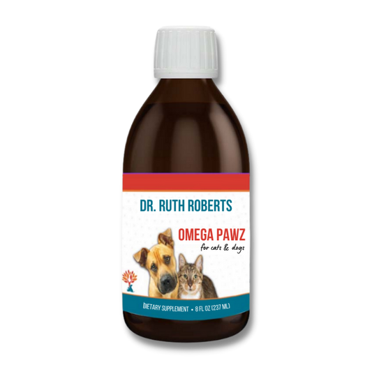 Dr Ruth Roberts Omega Pawz  Bottle 8 FL oz (237 ml) - Liquid Fish Oil