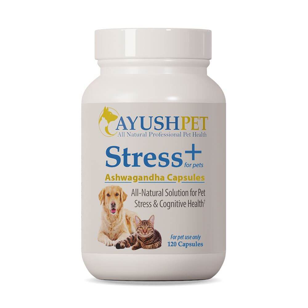 Pet Stress Ashwagandha Pets Natural Calming 120 Caplets
