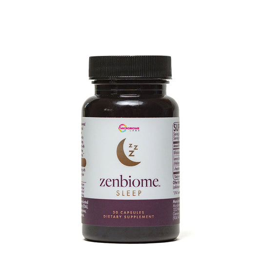 ZenBiome Sleep is formulated to help people deal with occasional sleeplessness, but can also help support feelings of relaxation and reduced tension. 
